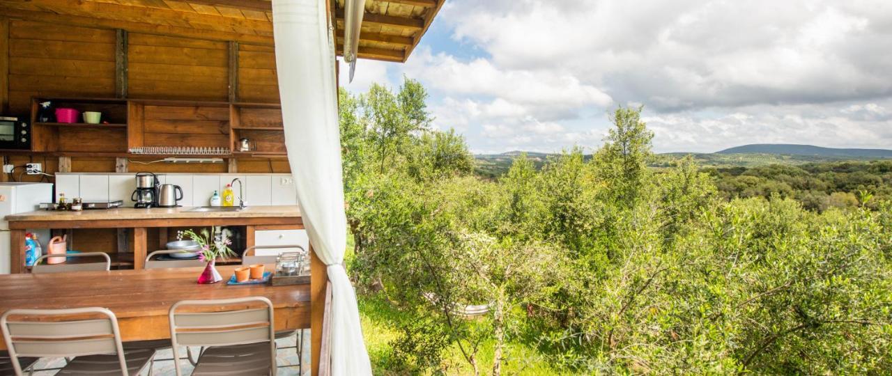 Hakuna Matata Holidays Wooden Lodge With Airco & Pool In Greek Olive Grove Methoni  Bagian luar foto